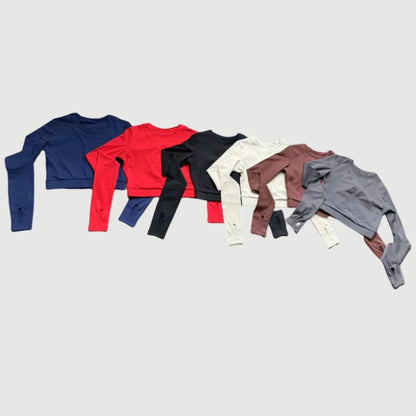 Cralom Seamless High-Intensity Workout Top for Women