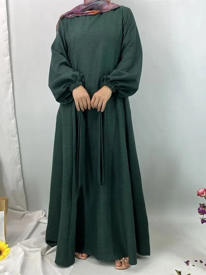 Cralom Ramadan Eid Mubarak Modest Niqab Abaya for Muslim Women