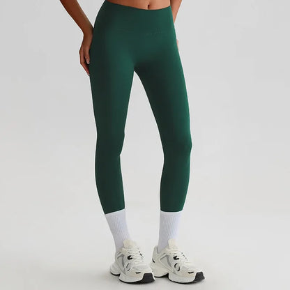 Cralom Seamless High Waist Yoga Pants for Running Outdoor Workout