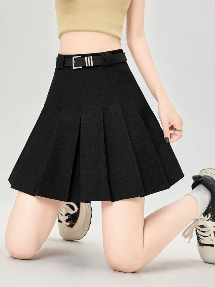 Cralom High Waist Pleated Mini Skirt 2025 Spring Summer Collection