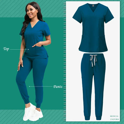 Cralom Beauty Spa Uniform Set for Women