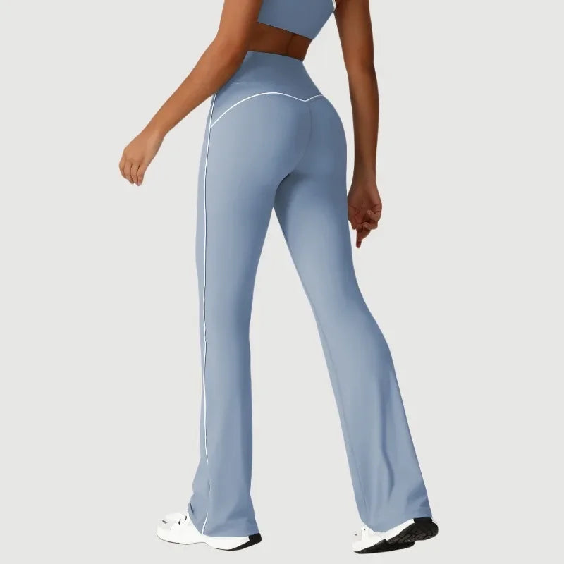 Cralom Seamless Color Block Yoga Pants for Women