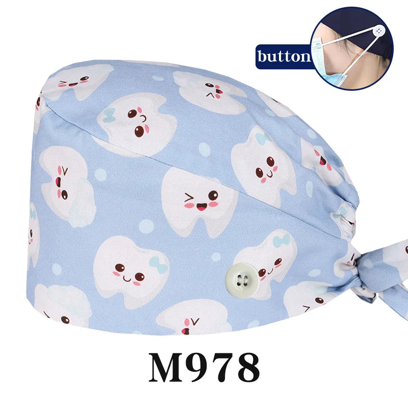 Cralom Starry Sky Healthcare Scrub Cap