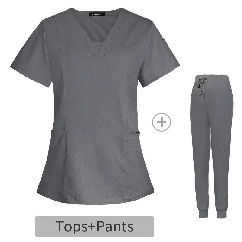 Cralom Unisex Medical Scrubs for Hospital and Dental Surgery Work