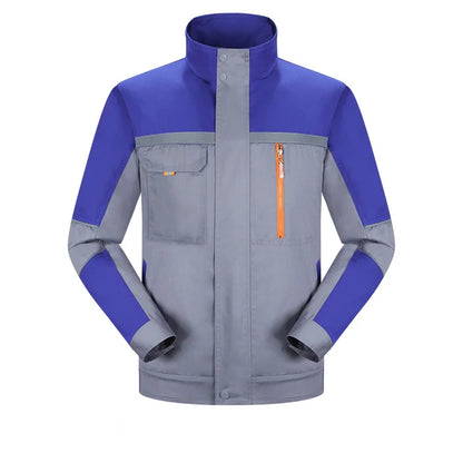 Cralom Reflective Strip Men's Workwear for Construction, Auto Repair & Factory Labor Protection
