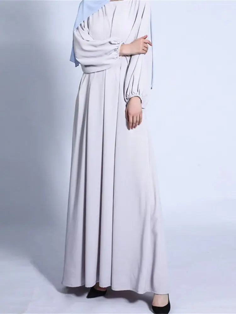 Cralom Black Modest Eid Abaya - Size M