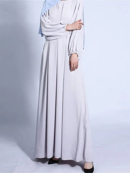 Cralom Black Modest Eid Abaya - Size M