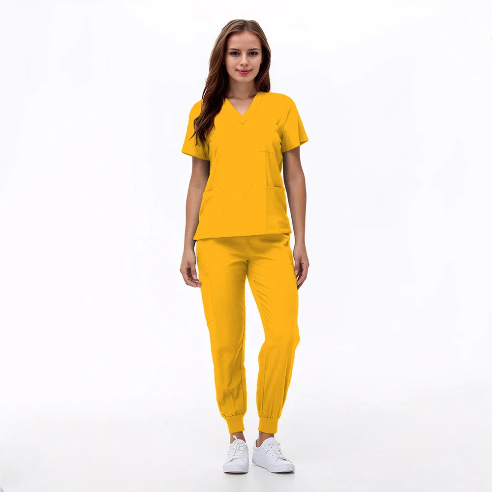 Cralom Women's Nurse Scrubs Set - Comfortable Medical Uniforms