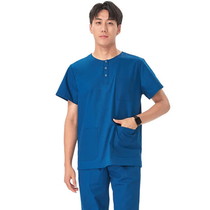 Cralom Scrubs Set - Unisex Medical Uniforms for Nurses and Doctors