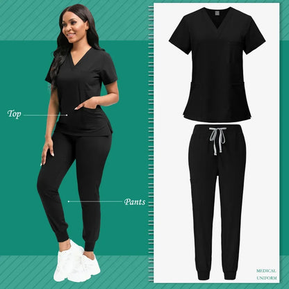 Cralom Beauty Spa Uniform Set for Women