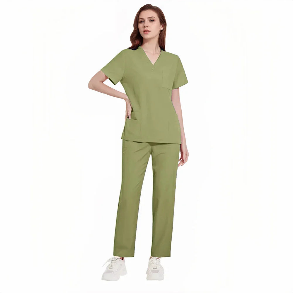 Cralom Medical Professionals Oversized Scrub Set