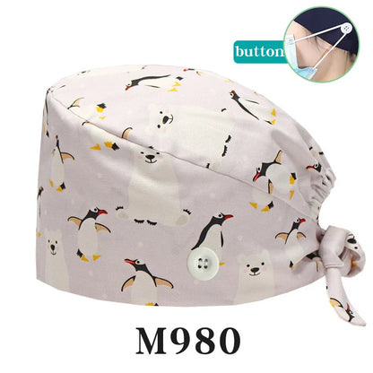 Cralom Starry Sky Healthcare Scrub Cap