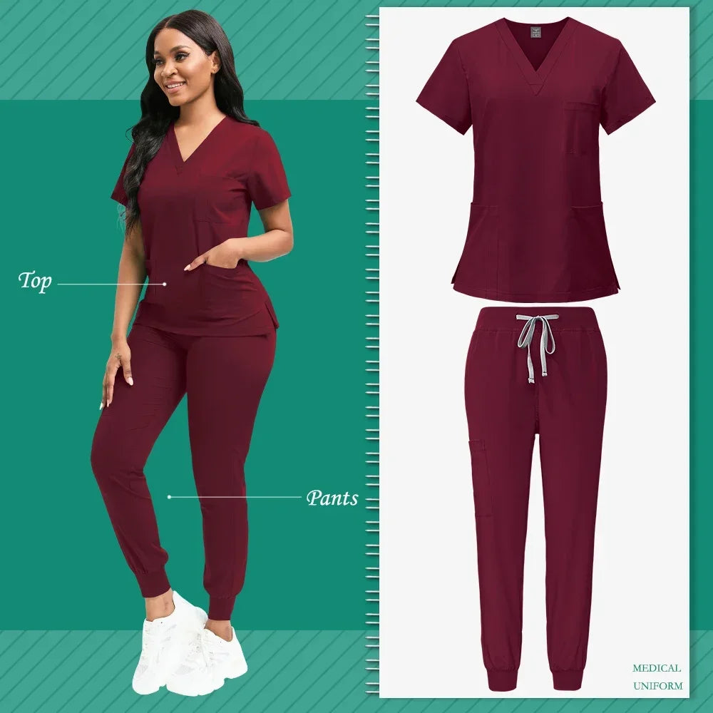 Cralom Beauty Spa Uniform Set for Women