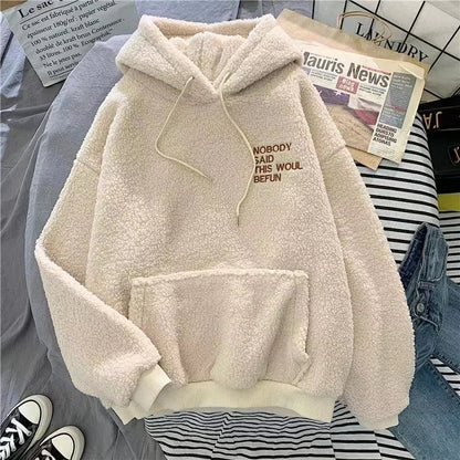 Cralom Love Lambswool Cotton-Padded Jacket - Couple Jacket Y2K