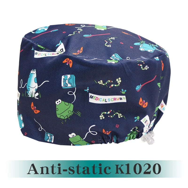 Cralom Long Hair Surgical Caps for Professionals and Chefs