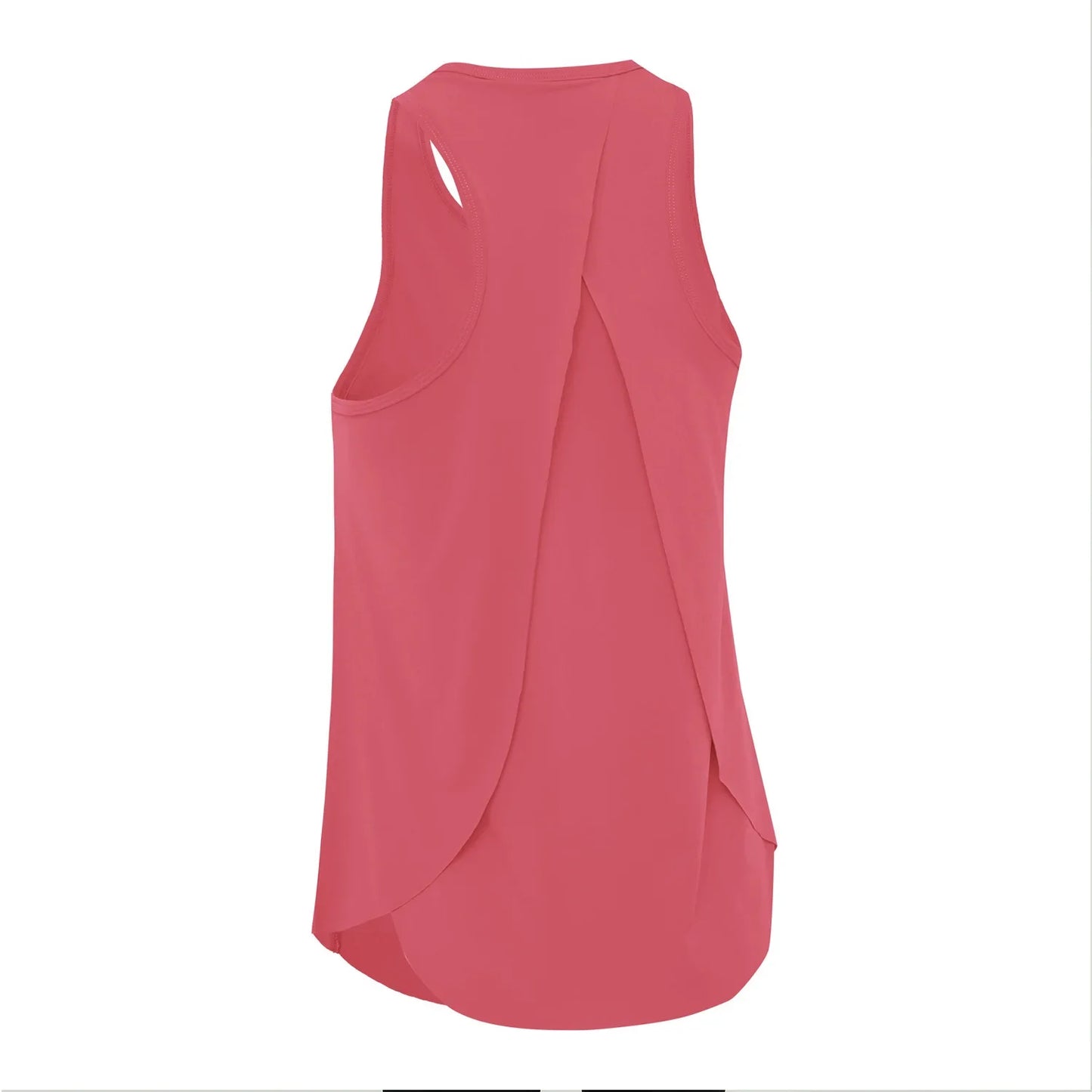 Cralom Women's Fitness Crop Tank Top, Quick Dry Sport Vest for Gym Workouts