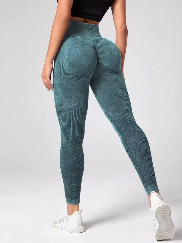 Cralom High Waist Seamless Sports Leggings for Women