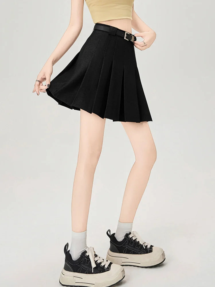 Cralom High Waist Pleated Mini Skirt 2025 Spring Summer Collection