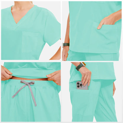 Cralom Stretch Scrubs - Ideal for Hospital Professionals