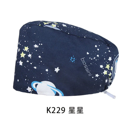 Cralom Unisex Cotton Scrub Cap: Premium Tieback Surgeon Hat