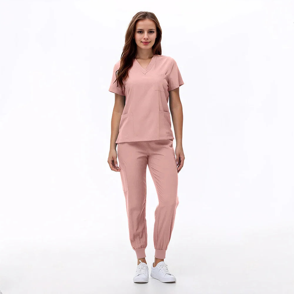 Cralom Women's Nurse Scrubs Set - Comfortable Medical Uniforms