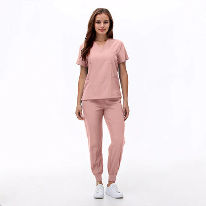 Cralom Women's Nurse Scrubs Set - Comfortable Medical Uniforms