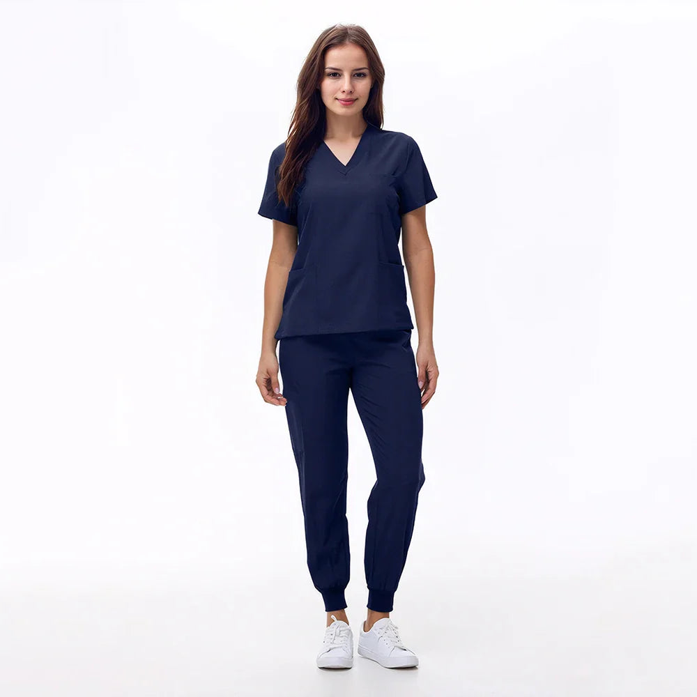 Cralom Women's Nurse Scrubs Set - Comfortable Medical Uniforms