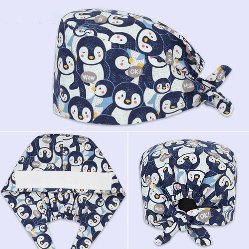 Cralom Unisex Surgery Caps for Healthcare Clinic & Hospital
