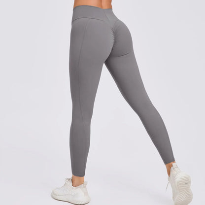 Cralom High-Waist Yoga Pants: Tummy Control Booty-Lifting Leggings