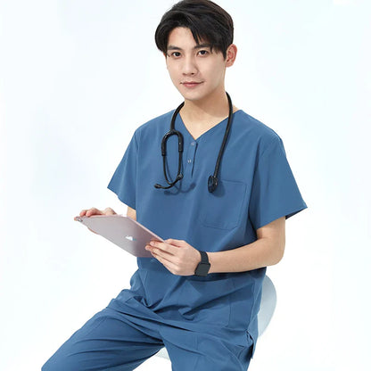 Cralom Dental Medical Scrubs Set for Women - Ideal for Hospital & Pediatric Work