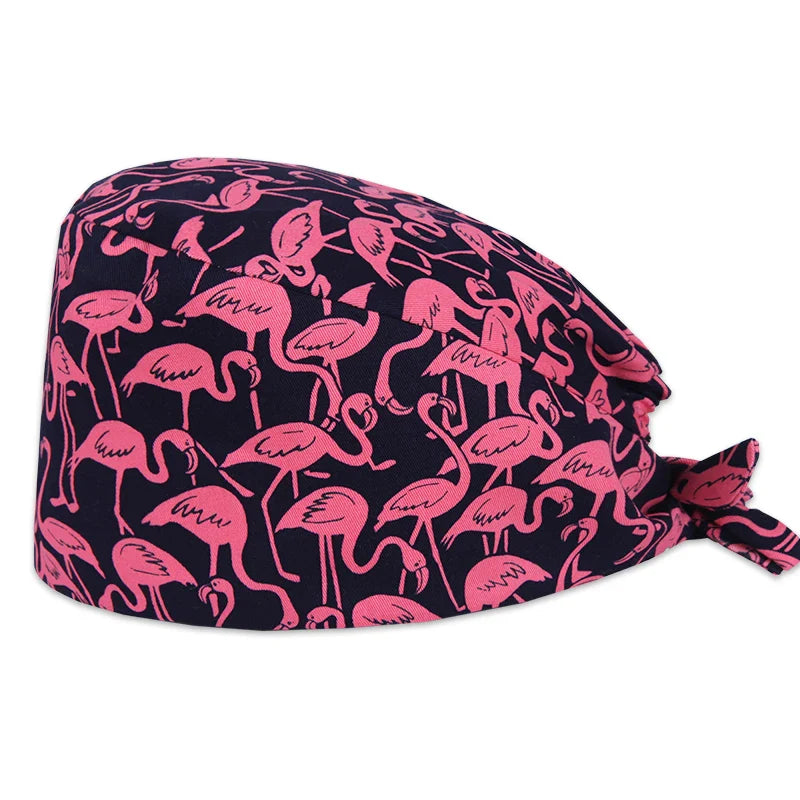 Cralom Cotton Nurse Pet & Beauty Salon Cleaning Caps.