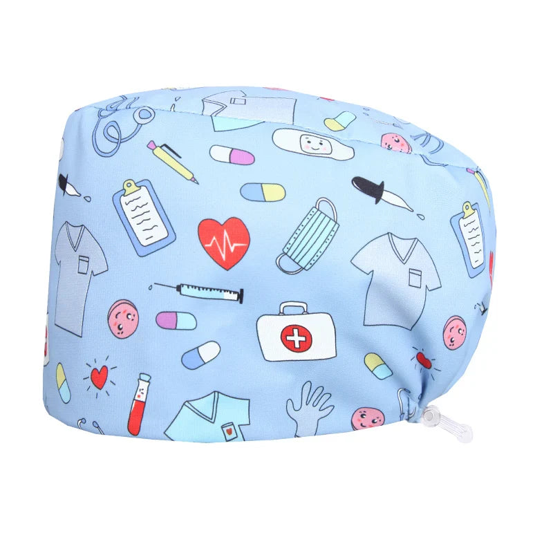 Cralom Silky Surgeon Cap Soft Scrub Hat for Medical Professionals