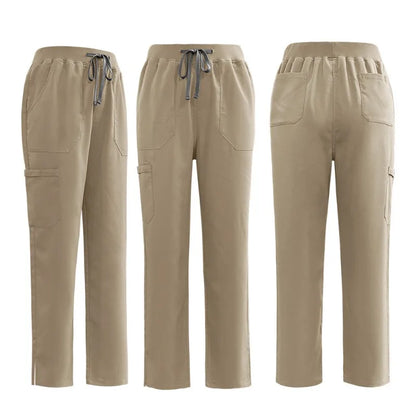 Cralom Women's Medical Scrub Set - Hospital Uniform for Doctor and Nurse