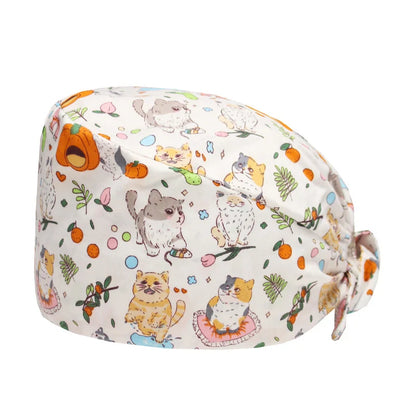 Cralom Women's Long Hair Dental Scrub Caps - Surgical & Lab Headwear
