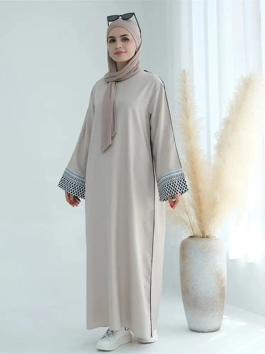 Cralom Modest Eid Abaya Dress for Women
