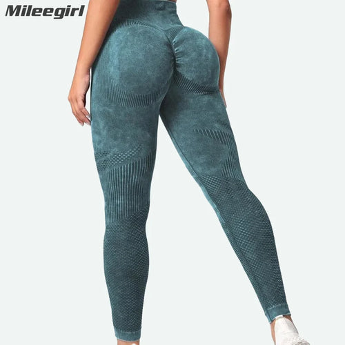 Cralom High Waist Seamless Sports Leggings for Women