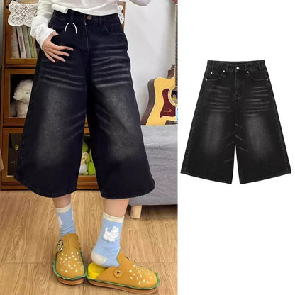 Cralom High Waist Plus Size Straight Leg Jeans for Women - Summer Collection