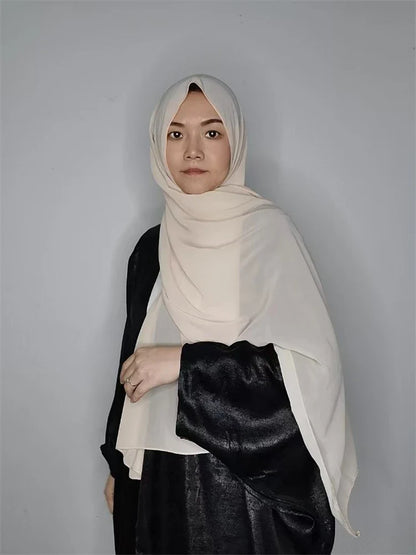 Cralom Elegant Shiny Batwing Kimono Abaya: Modest Muslim Women's Dress