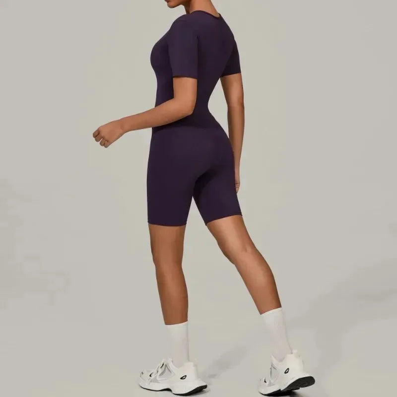 Cralom Seamless Yoga Jumpsuit for Women: Comfortable, Breathable, and Butt-Lifting Gym Activewear
