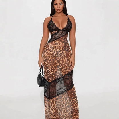 Cralom Strapless Lace Suspender Dress for Women - Sexy Slim Fit, See-Through Waist Bag