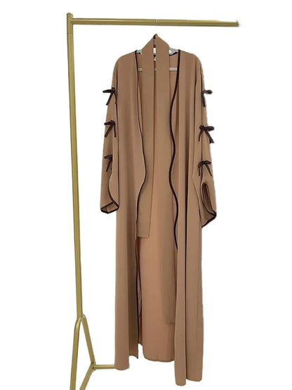 Cralom Butterfly Kimono Abaya Set - Modest Muslim Dress