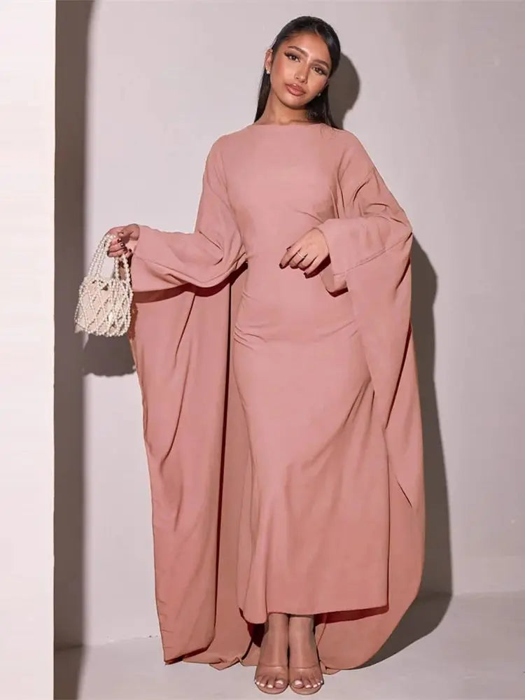 Luxury Ramadan Eid Kebaya Muslim Abaya Dubai Kaftan by Cralom - Robe Femme Musulmane