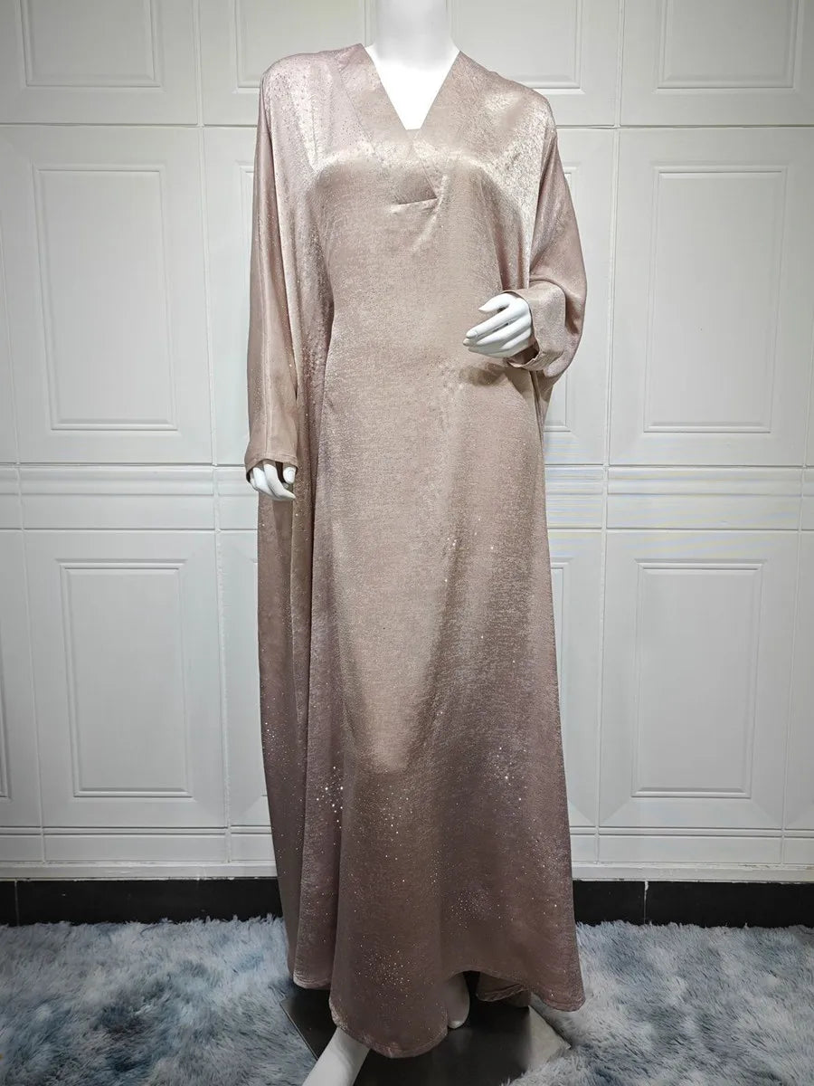 Beaded Abaya Dress - Elegant Eid Fashion - Cralom x Cralom
