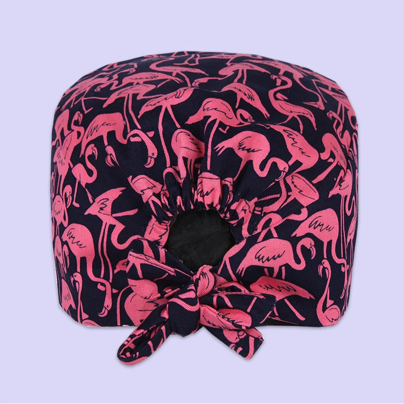 Cralom Cotton Nurse Pet & Beauty Salon Cleaning Caps.