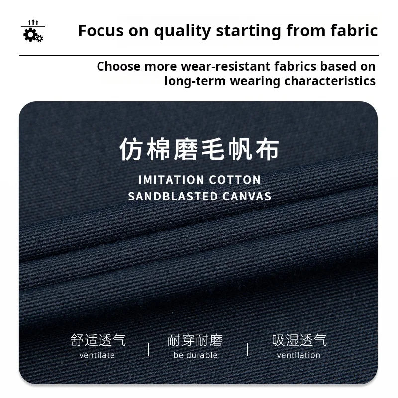 Cralom Heavy-Duty Jumpsuit with Durable Pockets for Maintenance & Safety