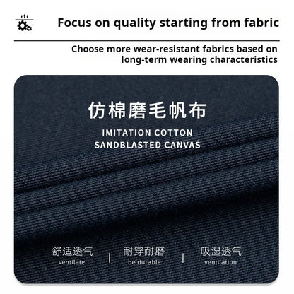 Cralom Heavy-Duty Jumpsuit with Durable Pockets for Maintenance & Safety