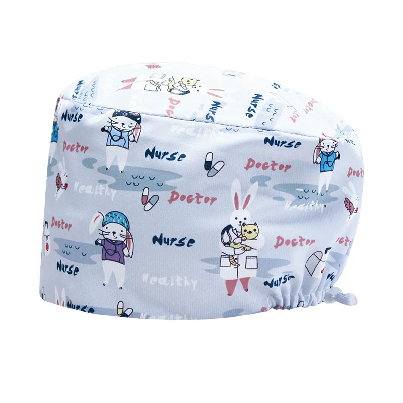 Cralom Long Hair Surgical Caps for Professionals and Chefs