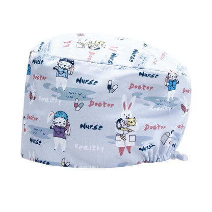 Cralom Long Hair Surgical Caps for Professionals and Chefs
