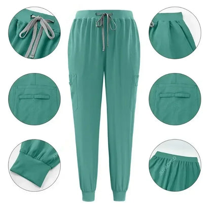 Cralom Men's Medical Scrubs Set - Premium Hospital Uniform for Healthcare Professionals