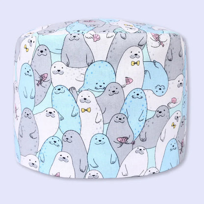 Cralom Cotton Surgical Caps Soft Hats for Men and Women